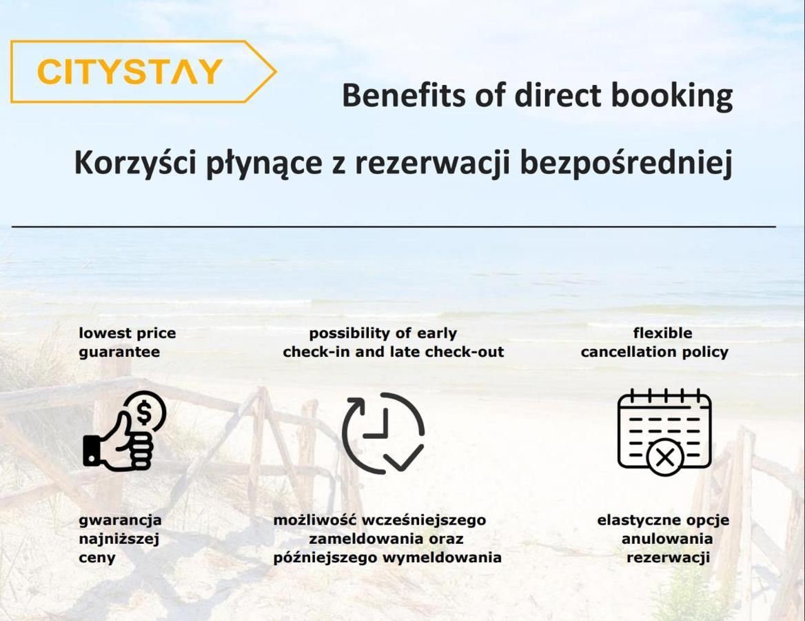 CITYSTAY BraBank Gdansk Apartment Eksteriør billede
